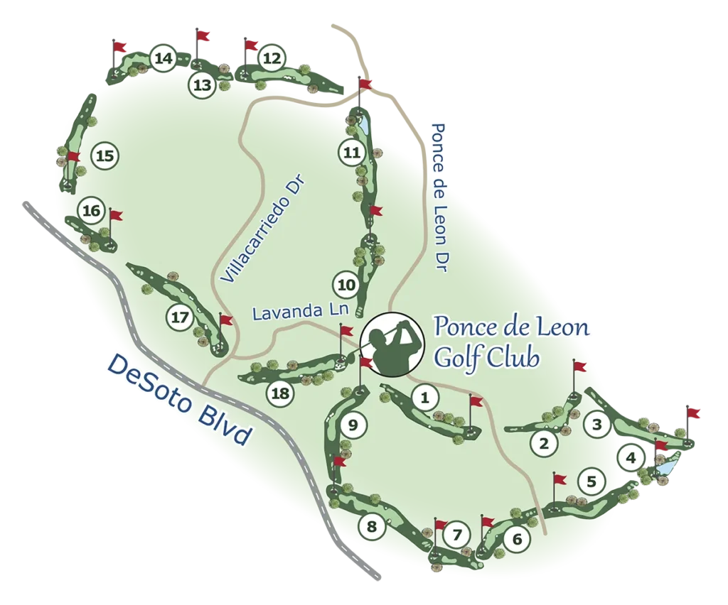 Ponce de Leon Golf Course Overview