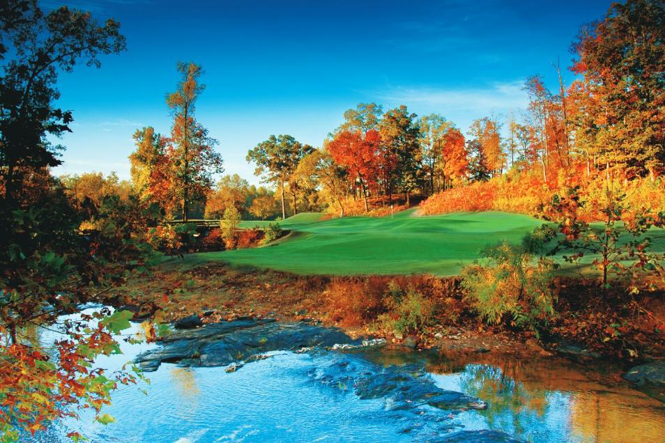 Arkansas fall golf getaways